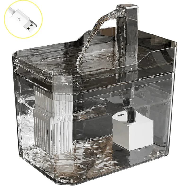 Cat Water Fountain Recirculating Dispenser