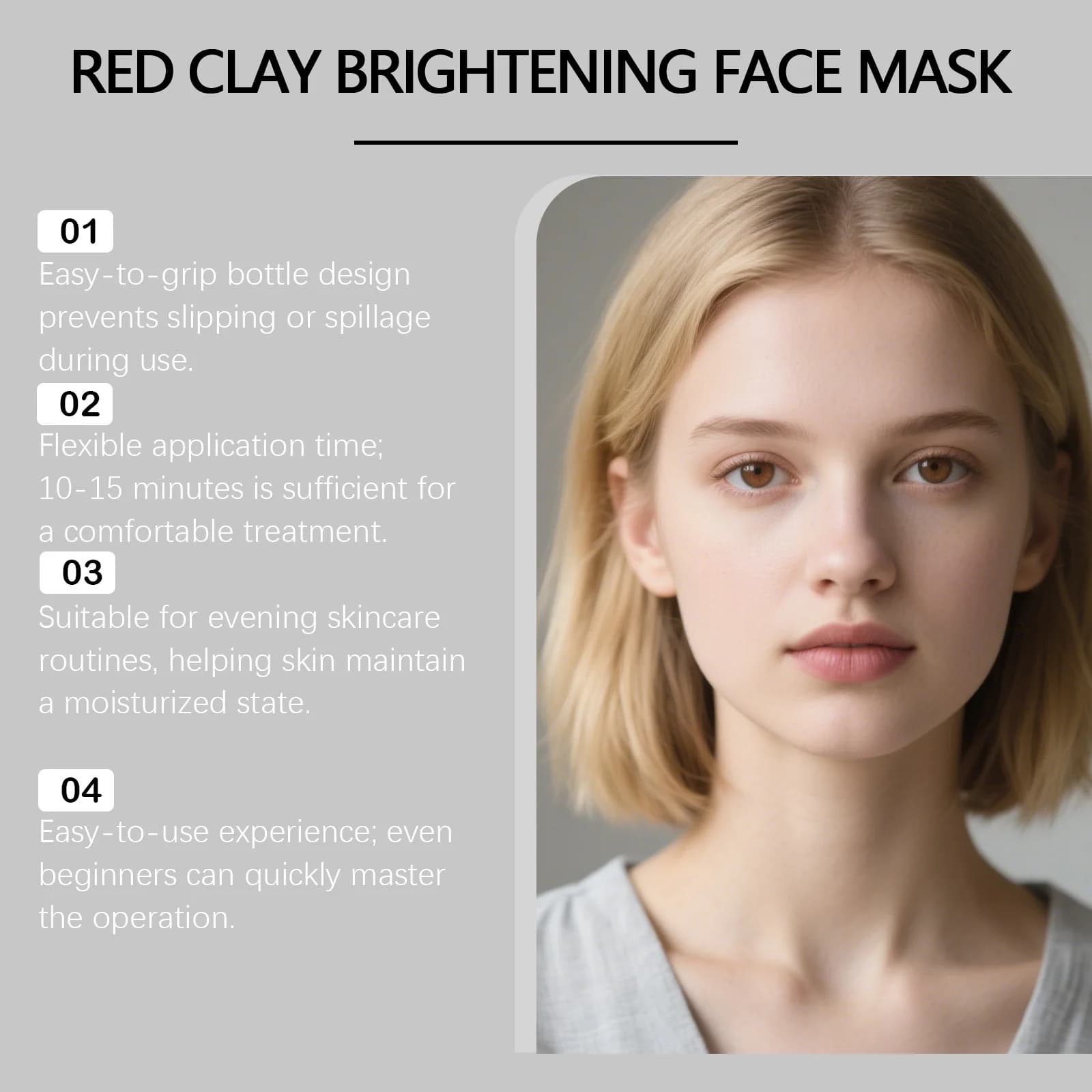 Red Clay Deep Cleansing Face Mask