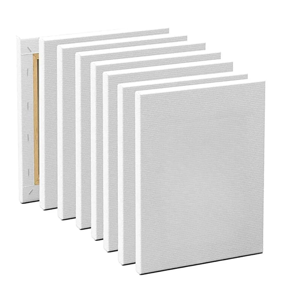 Cotton Canvas Boards Assorted Sizes Set of 5