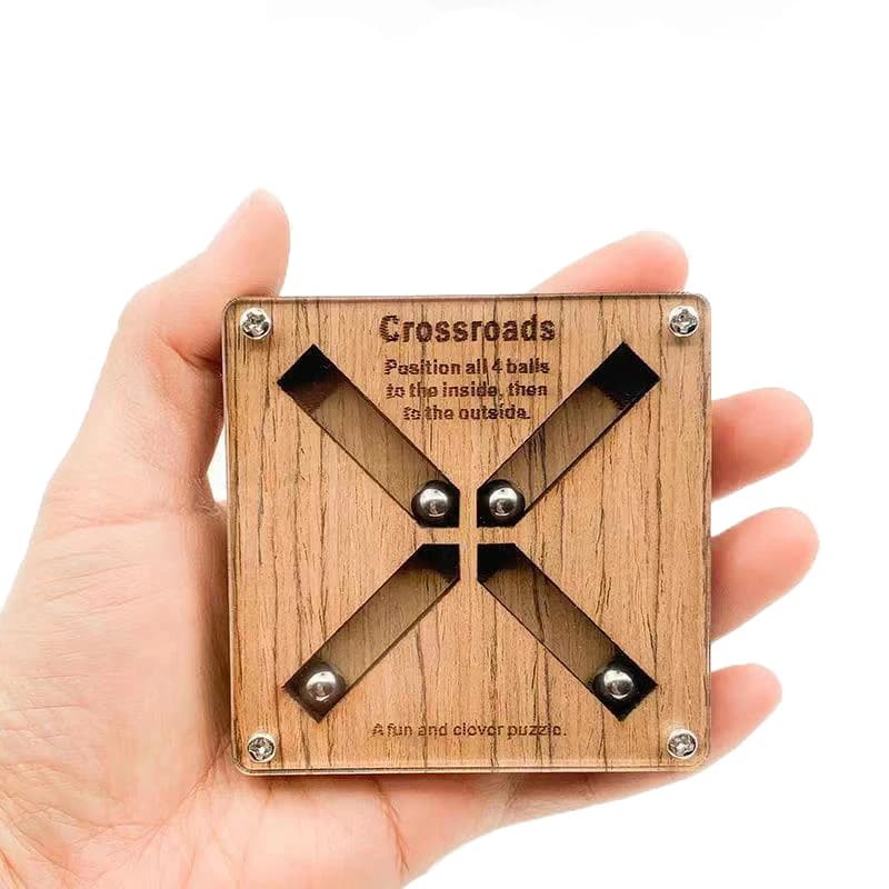 Wooden Labyrinth Maze Puzzle