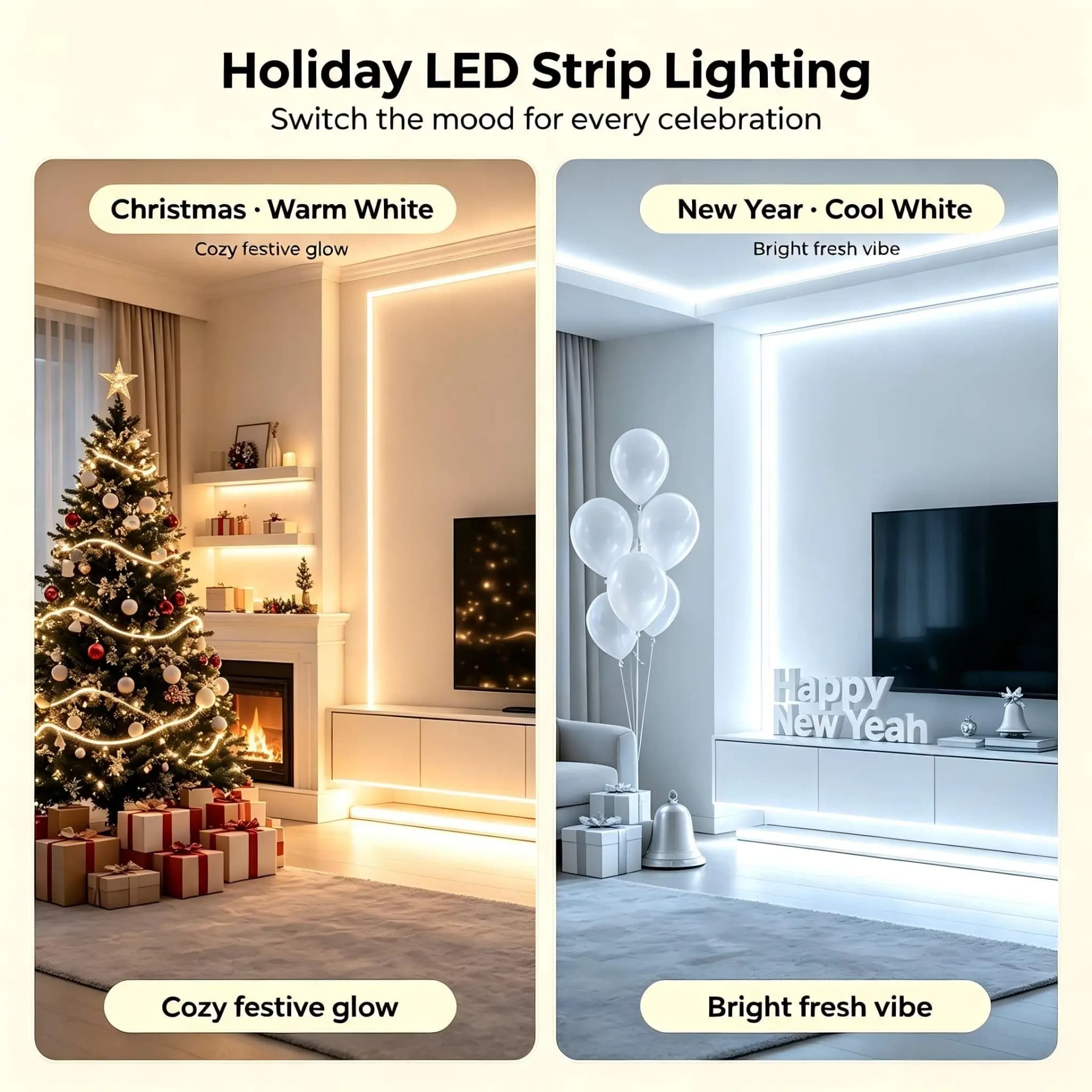 2835 LED light strip, battery powered, easy to install. Suitable for cabinets, entryways, staircases, and holiday decorations.