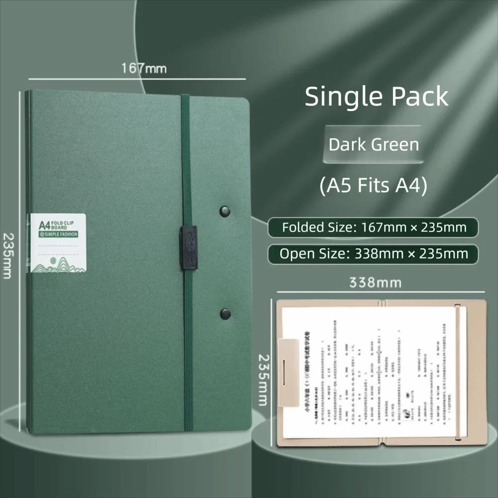 Foldable A4 to A5 File Folder