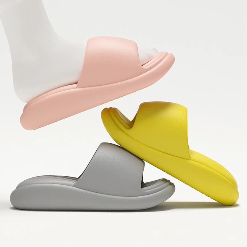 Women's Summer Breathable Platform Slides