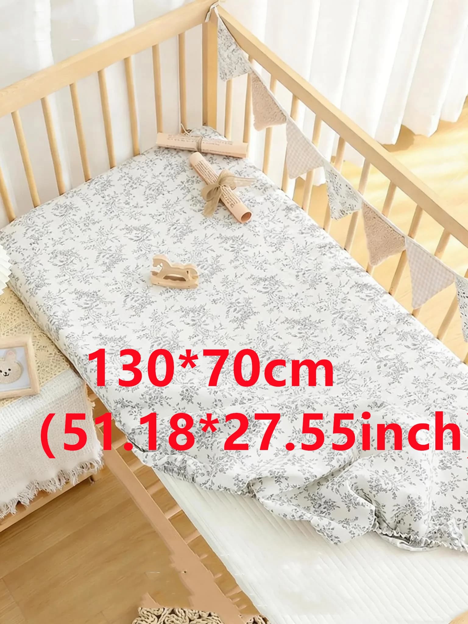 Standard Crib Fitted Sheet Set