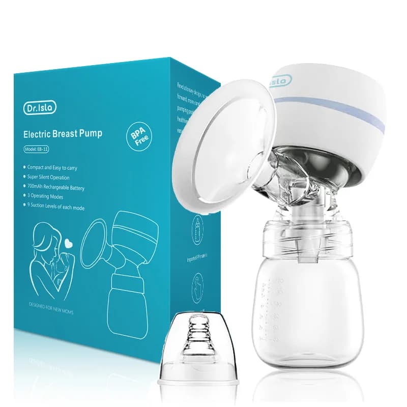 Electric Breast Pump with Adjustable Suction
