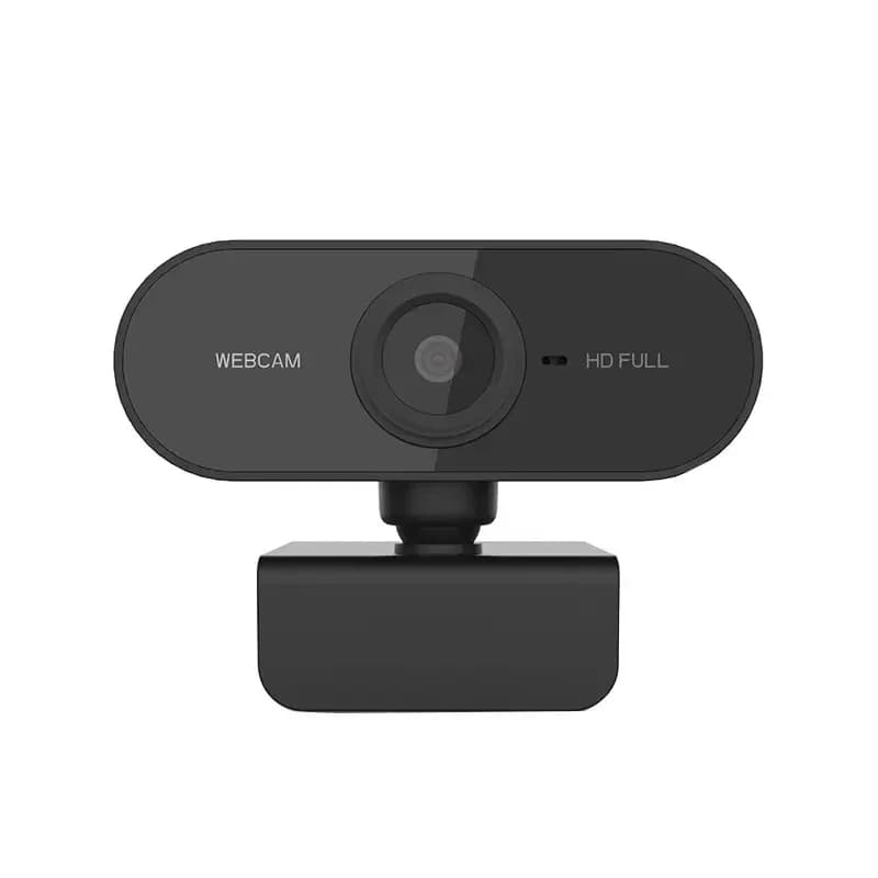 Webcam with Microphone, USB Computer Camera for Video Calls, Zoom, Teams, Streaming, Plug and Play for PC, Mac
