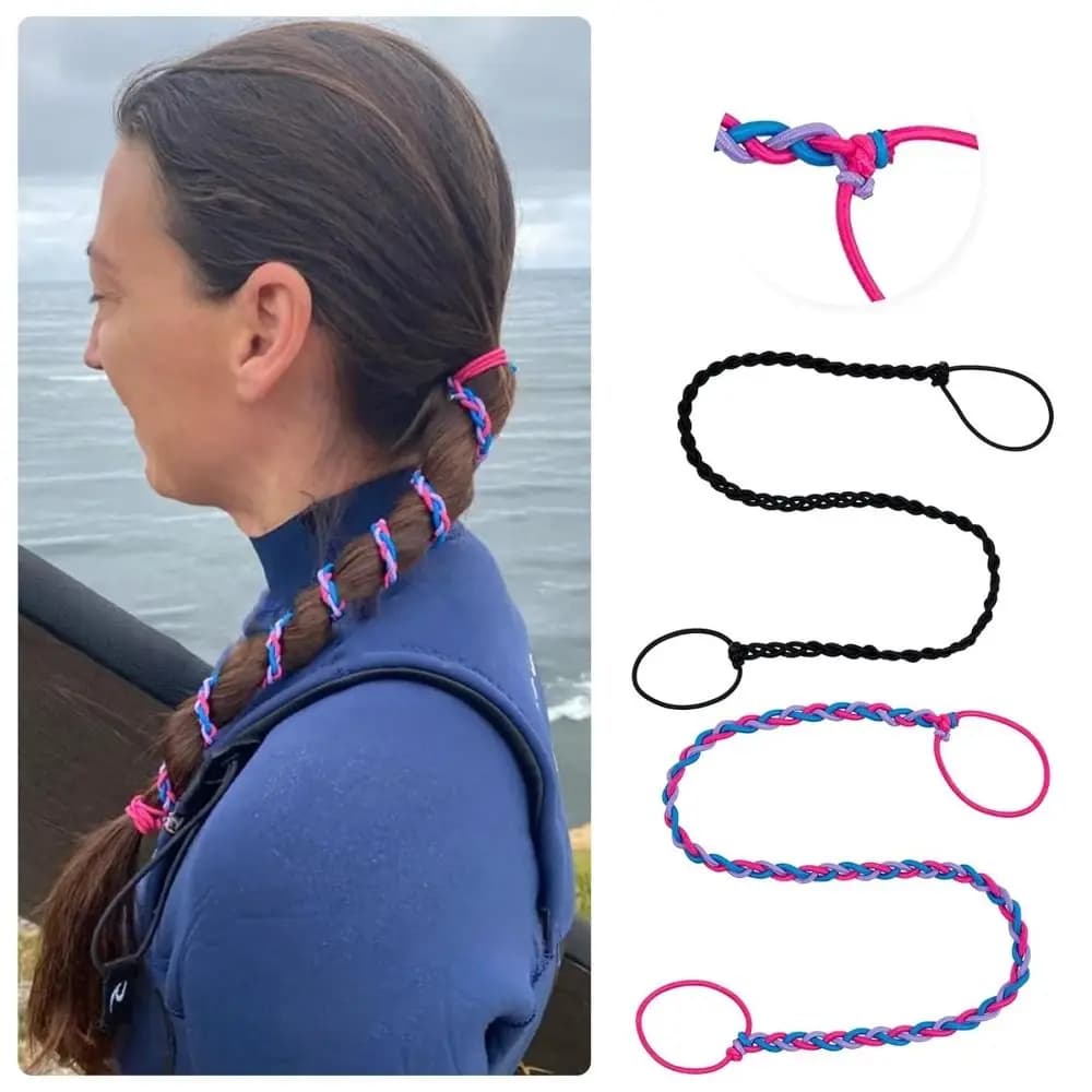 Elastic Hair Ties For Thick Curly Hair