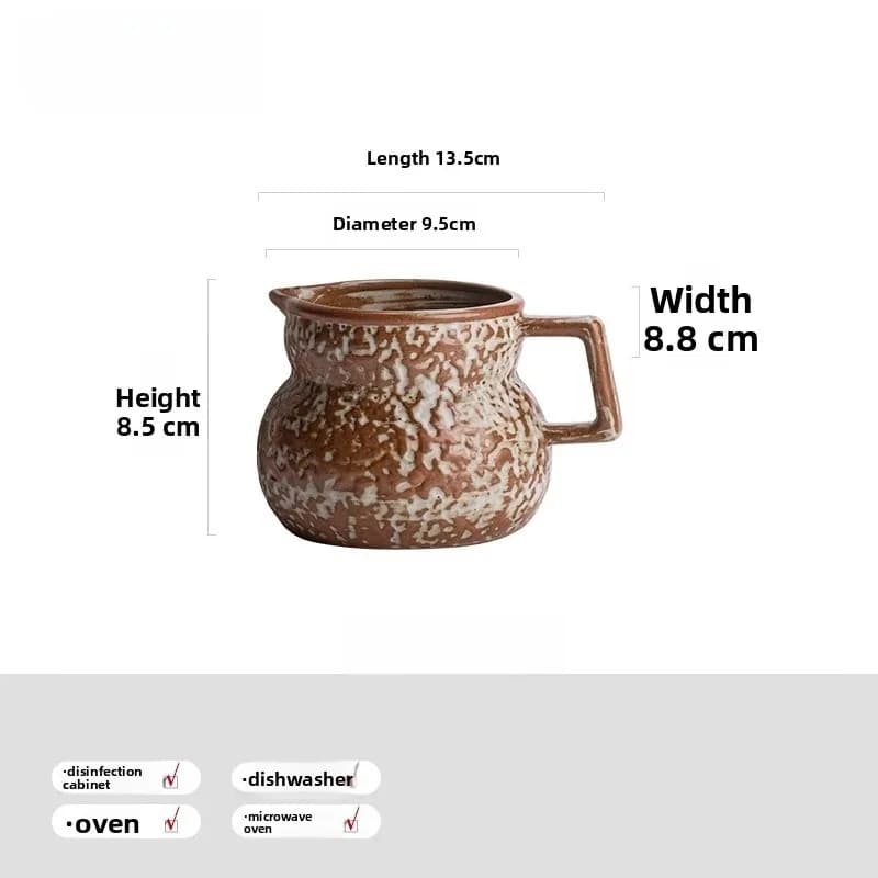 Coffee Cup New Fashion Exquisite High Sense Retro Style Hand Brewed Coffee Cup Tableware Drinkware Home Decoration