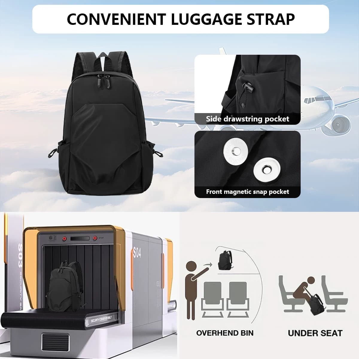 Lightweight Mini Backpack