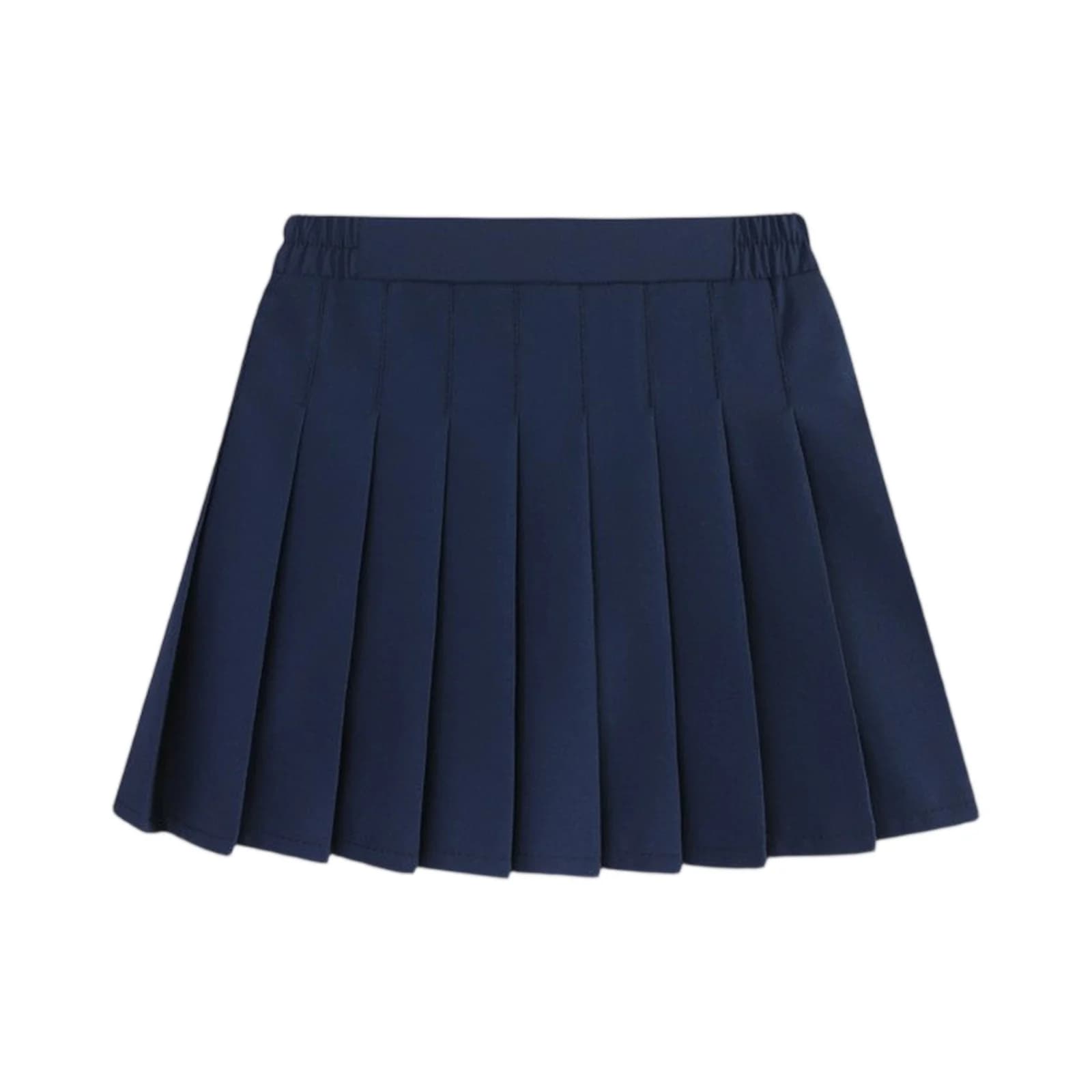 Girls' Pleated School Skirt A-Line