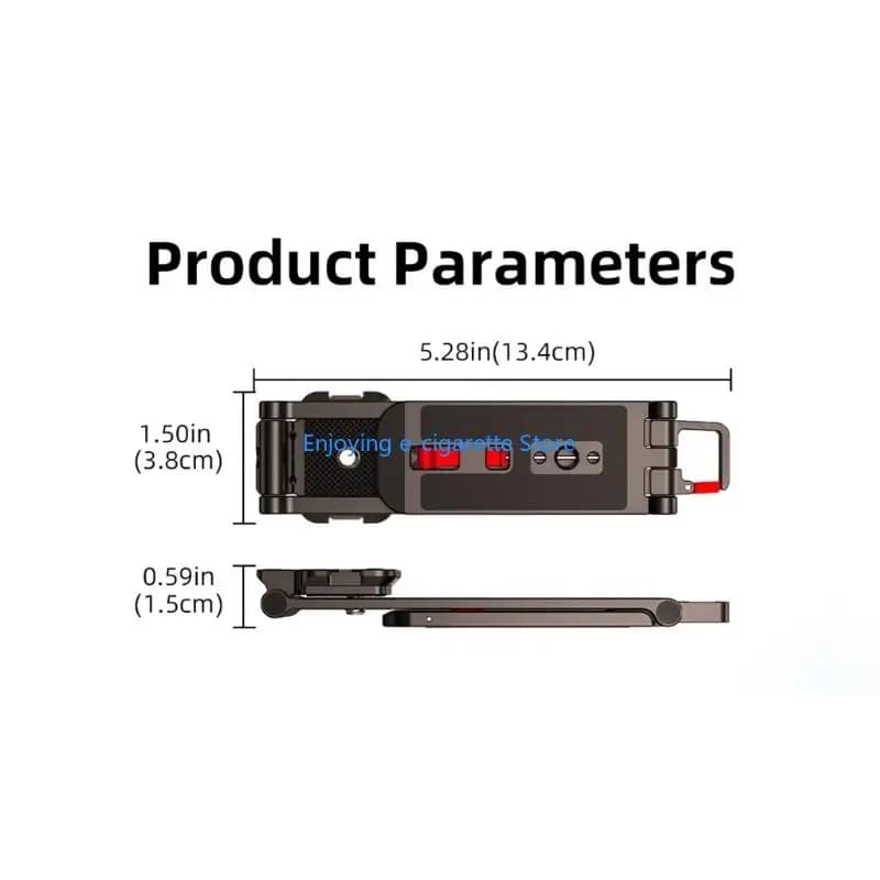 Three-Leg Camera Support Stand with Rotating Top