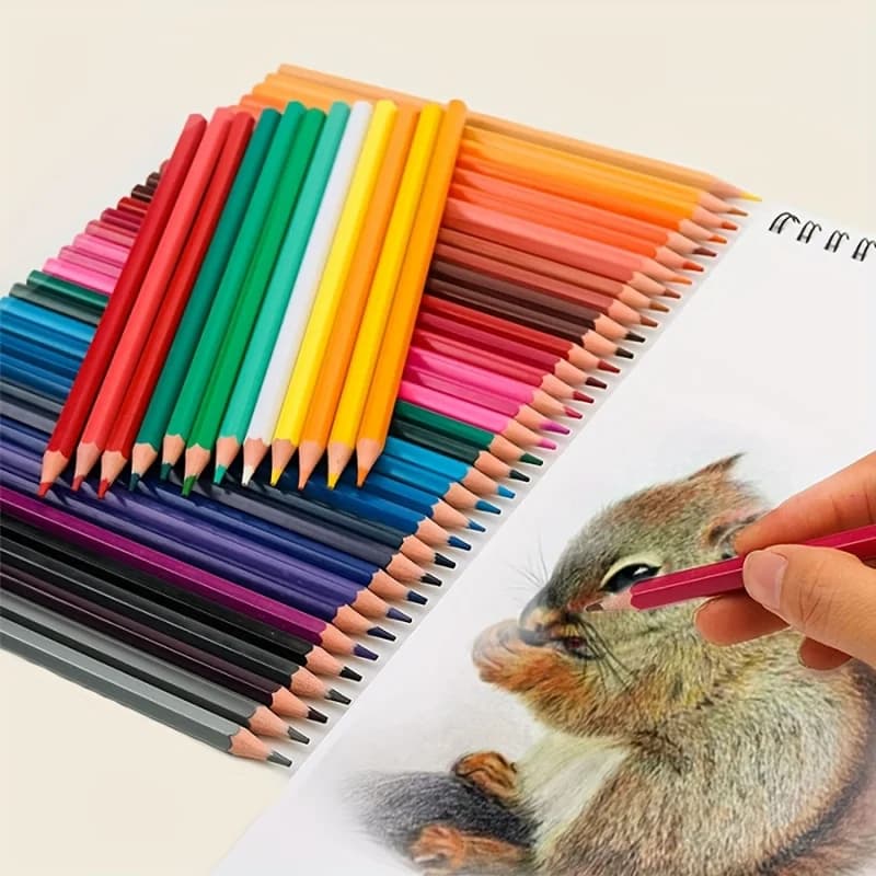 Colored Pencil Set with Bucket