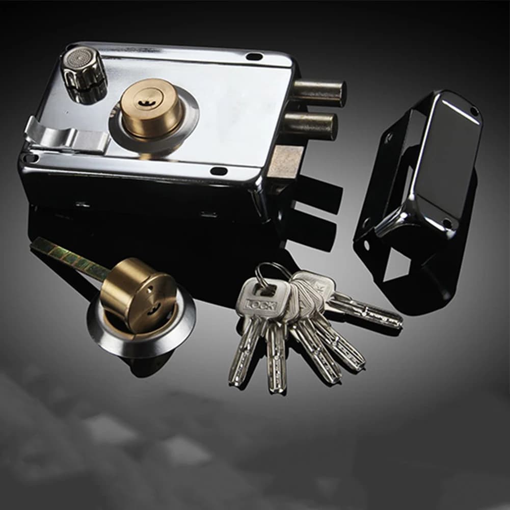 Stainless Steel Exterior Door Deadbolt Lock