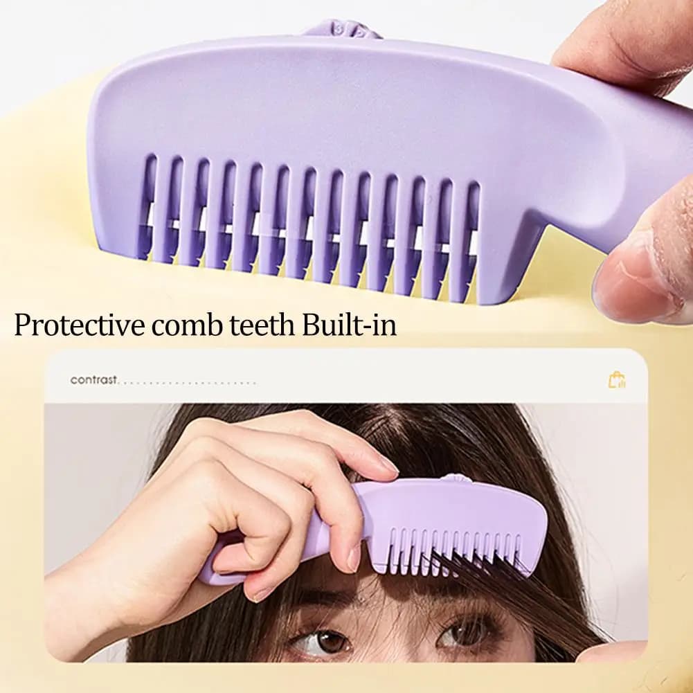 Hair Cutting Comb Hair Shaving Knife Have A Haircut Thinning Tools Hair Shaving Comb Professional Styling Barber Accessories