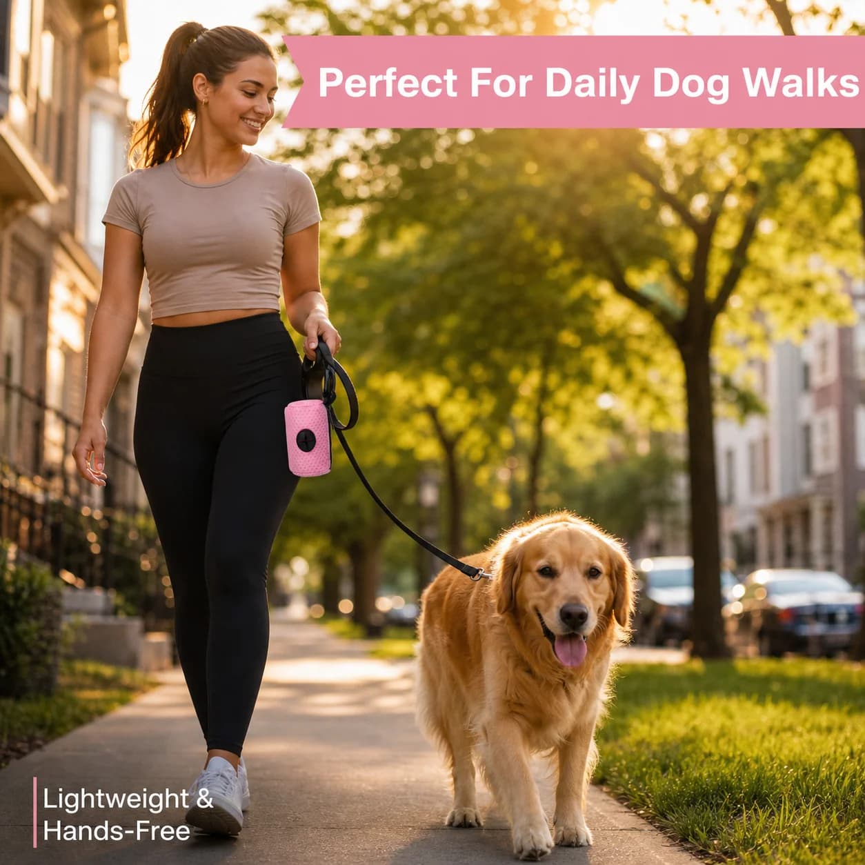 Dog Poop Bag Dispenser Hangingable Dog Poop Bag Holder Poo Bags Dispenser for Dogs Walking Garbage Bags Dispensers Pet Supplies