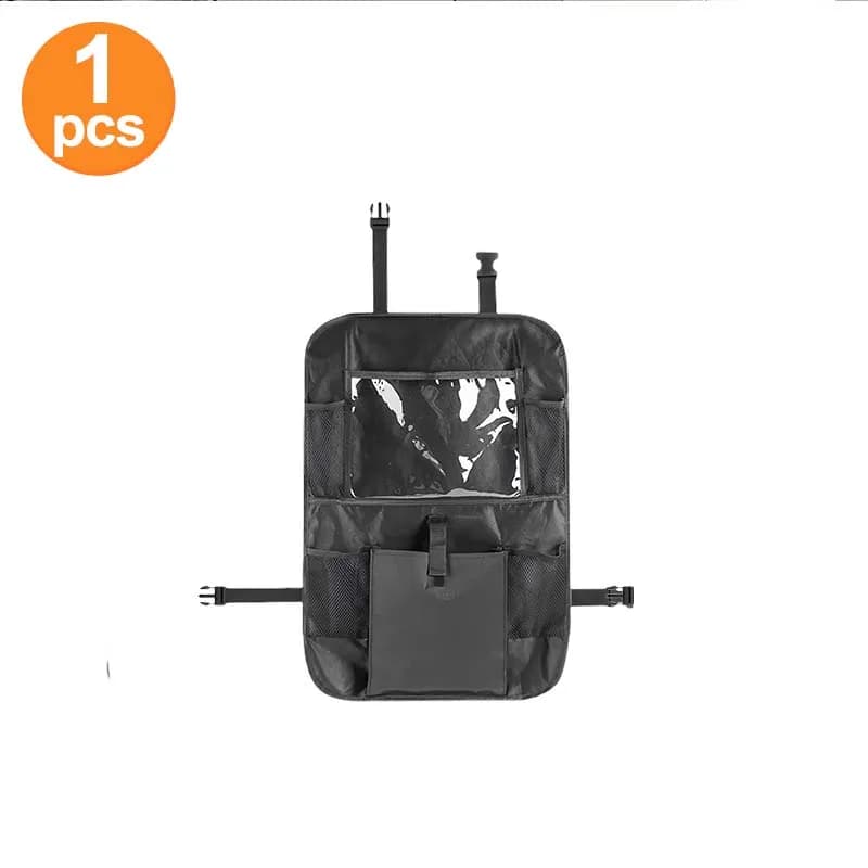 Car Seat Back Organizer with Multi-Compartment Storage