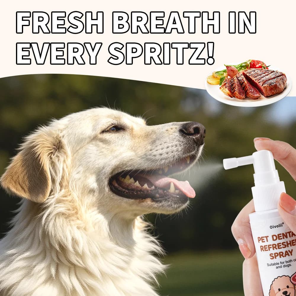 Dog Cat Breath Freshener Spray