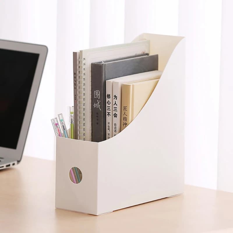Office Document File Storage Box Folding Desktop Organizer Multi-functional Books Pencil Sundries Storage Box Office Supplies