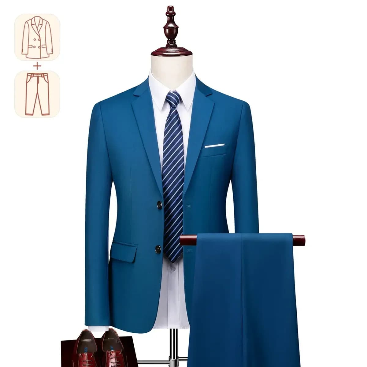 Men's Business Casual Formal Suit