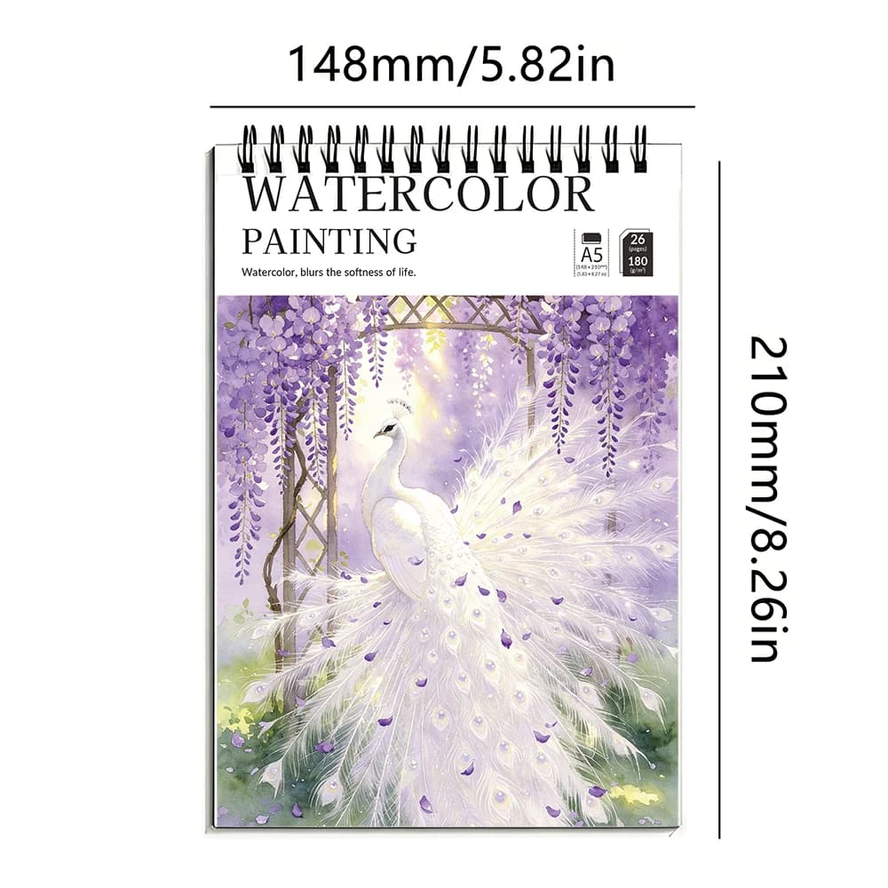 Watercolor Sketch Pad 180gsm 26 Pages