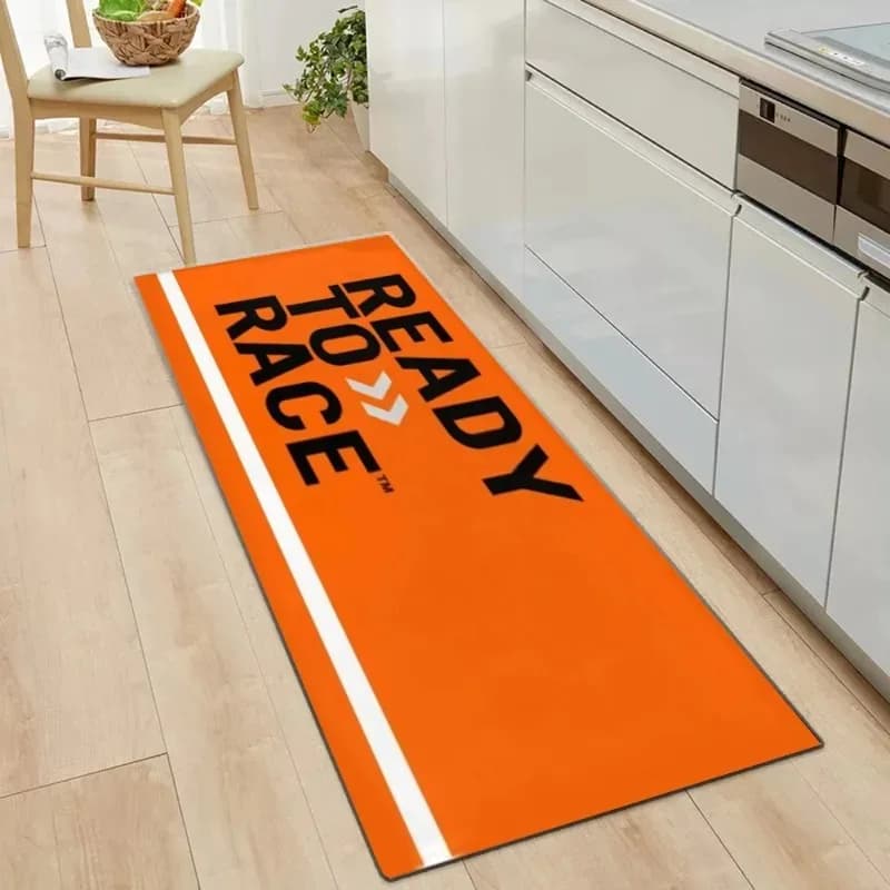 Motorcycle Racing Carpet Runner Rug