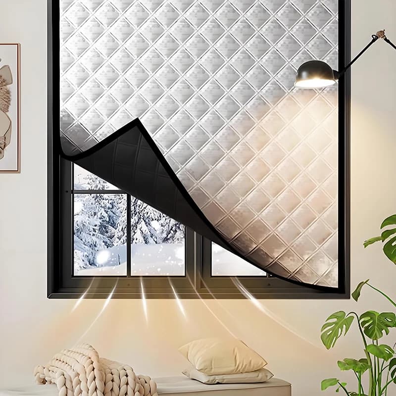 Thermal Winter Door Curtain Cold Blocker