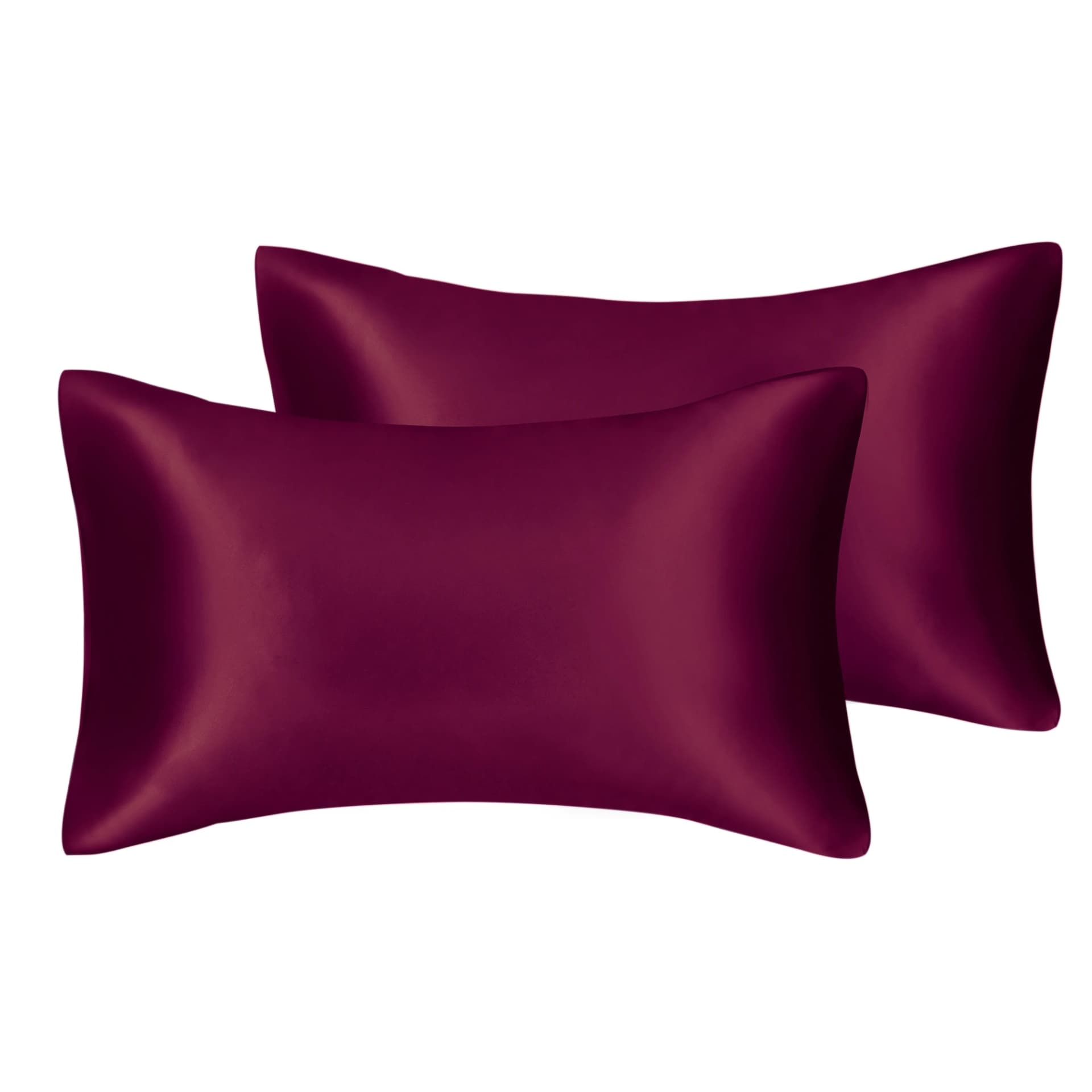 Satin Pillowcases Queen Size Pair