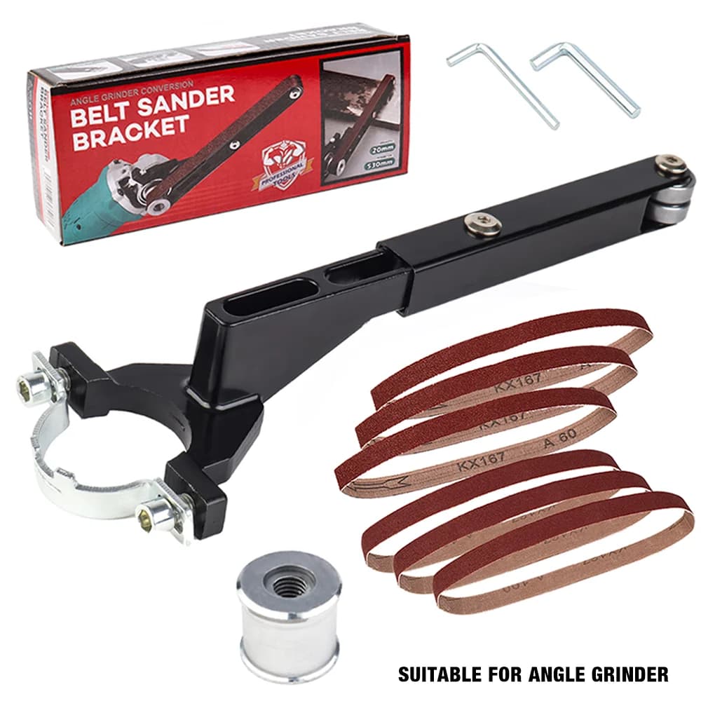 Angle Grinder Belt Sander Conversion Attachment