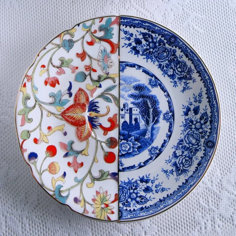 European Retro Ceramic Tea Cup and Saucer Set