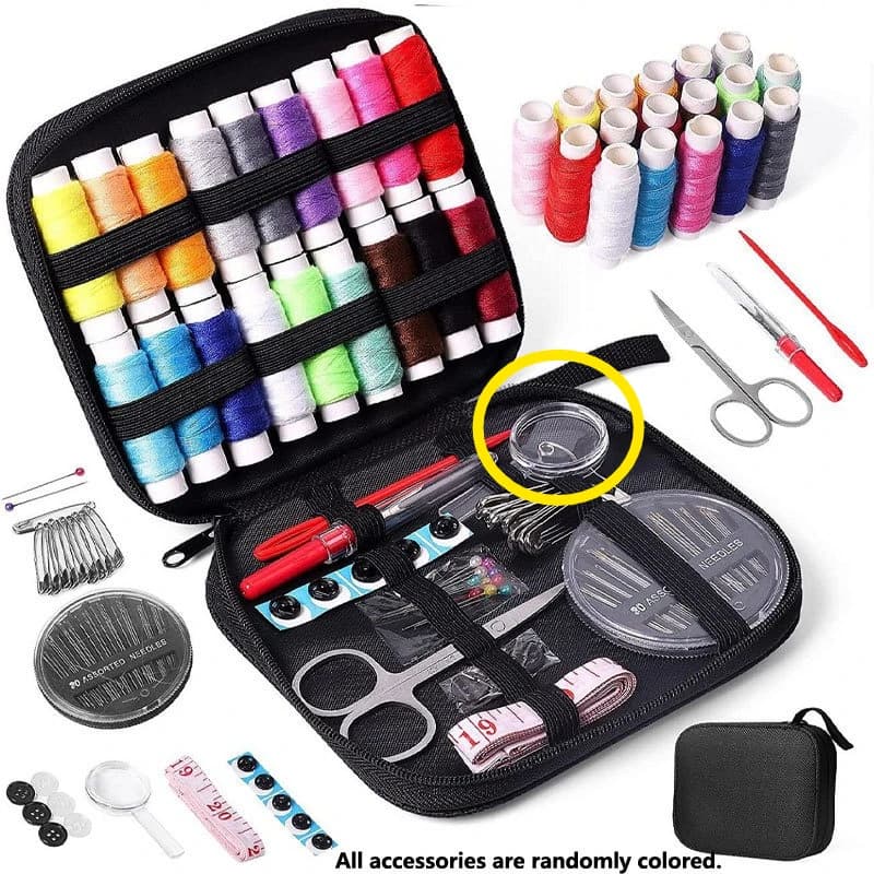 Complete Sewing Kit with Portable Case