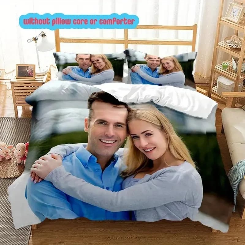 Custom Image Duvet Cover Set King Size