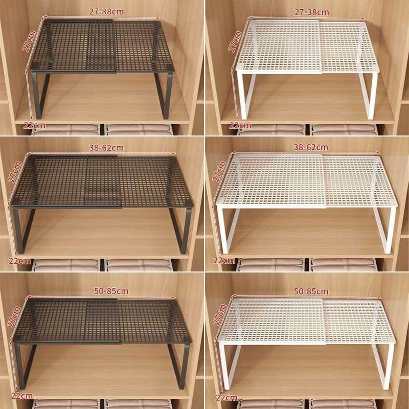 Telescopic Closet Shelf Divider Organizer