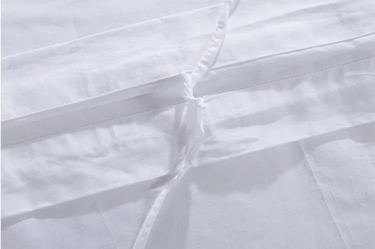 Pure Cotton White Bed Sheet Cover