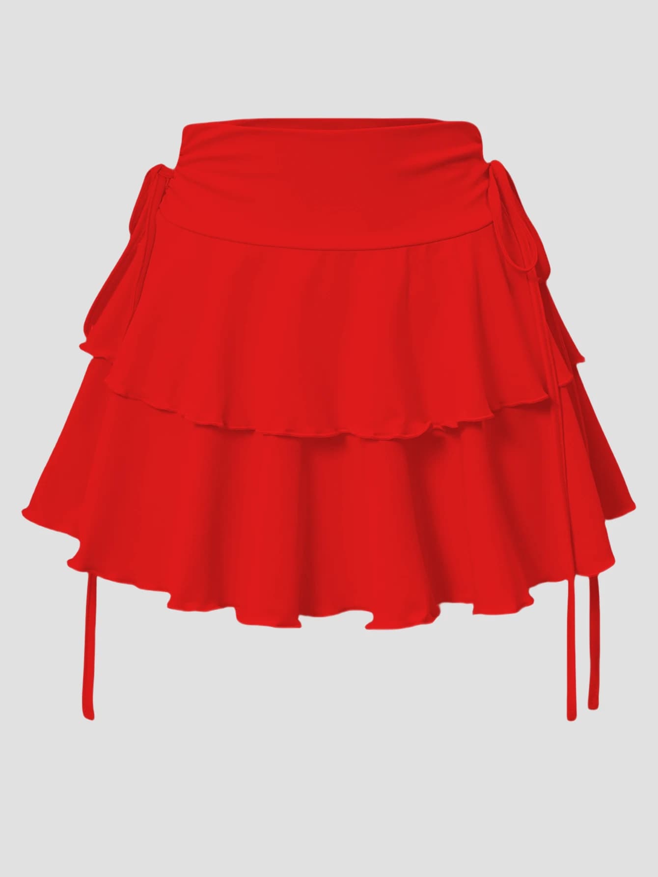 Women's Solid High Waist Slim Fit Summer Skirt