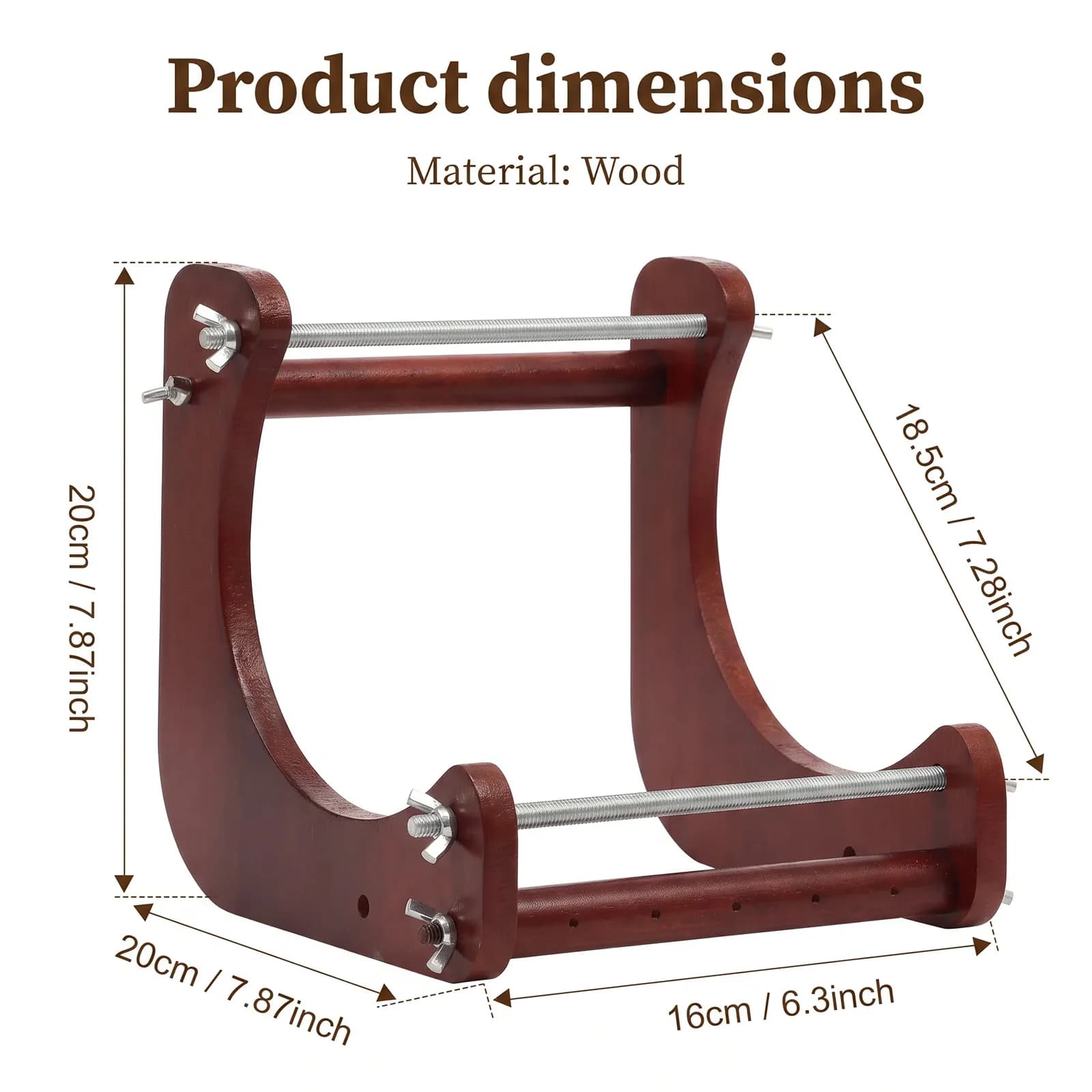 Adjustable Wood Beading Loom Weaving Kit