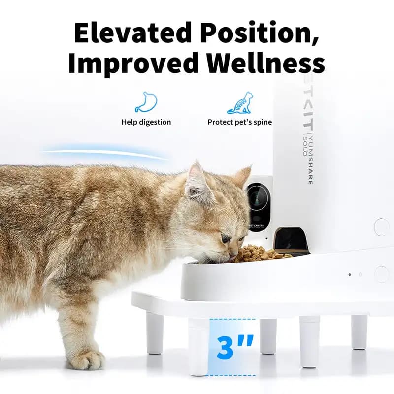 Original PETKIT Pet Cat  Automatic Feeder Raised Stand Pet Supplies Is Suitable For All Feeders Except The First Generation
