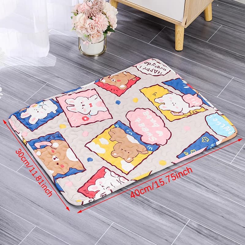 Washable Pet Pad With Waterproof Backing