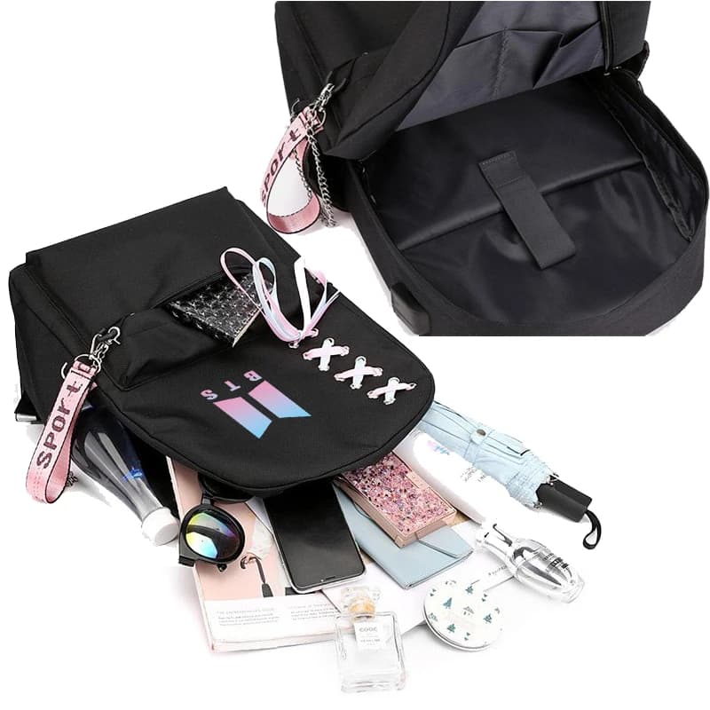Laptop Backpack with USB Charging Port