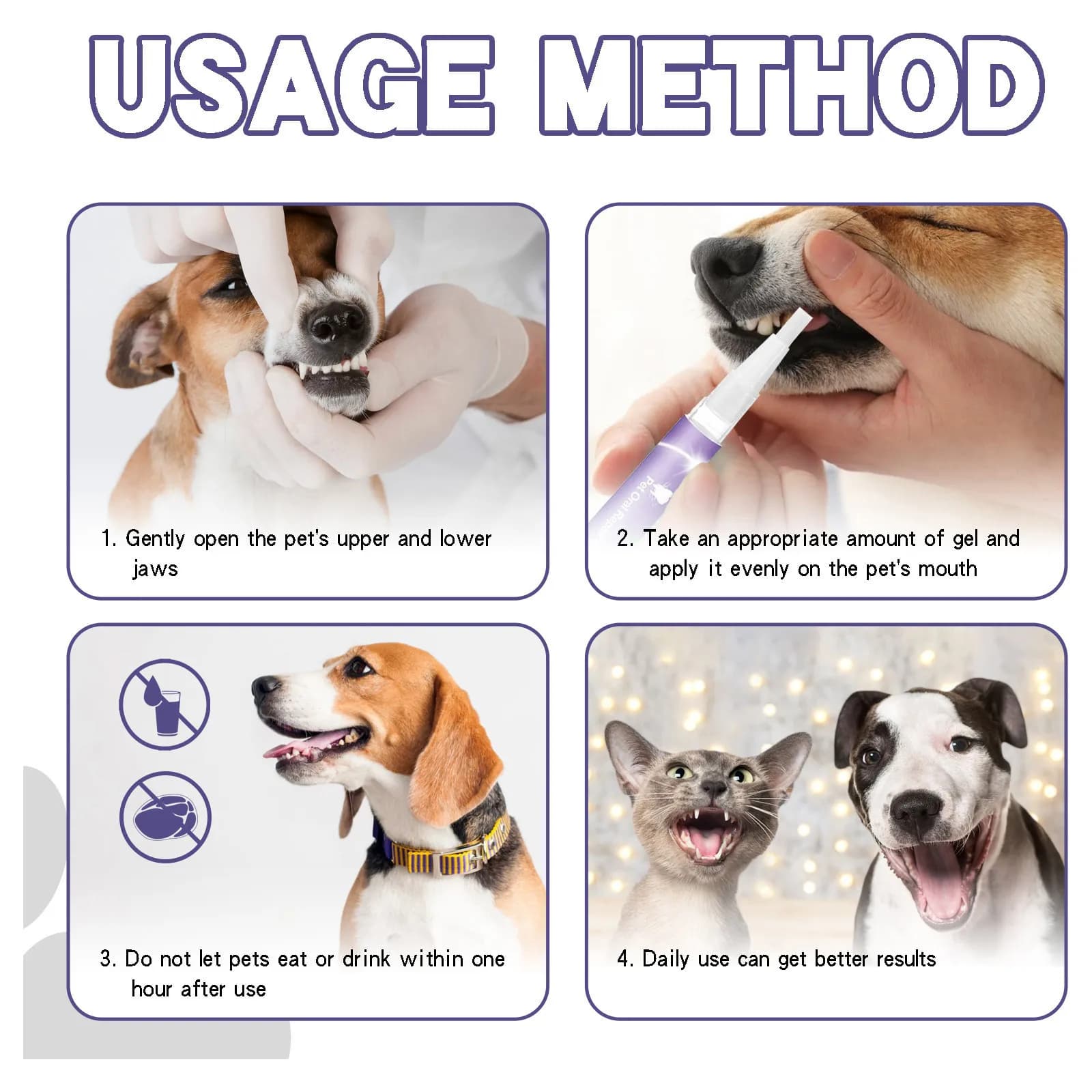 Pet Oral Care Gel Tartar Remover