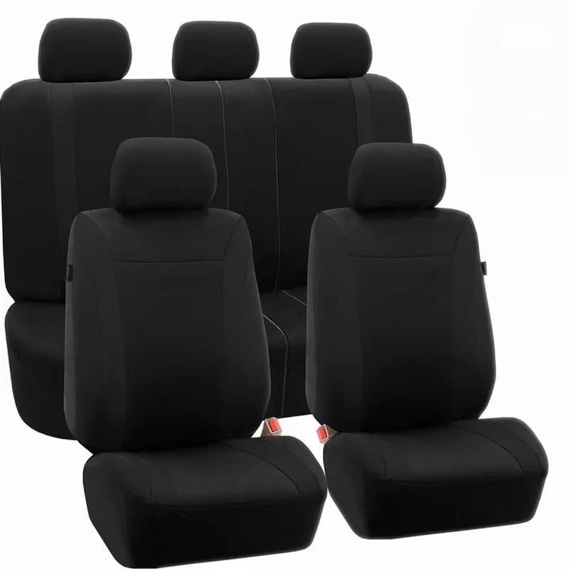 Seat Covers Breathable Car Seat Cover Full Set Universal Automotive Interior Cover Fit for Car SUV Truck Van, Interior Upgrade