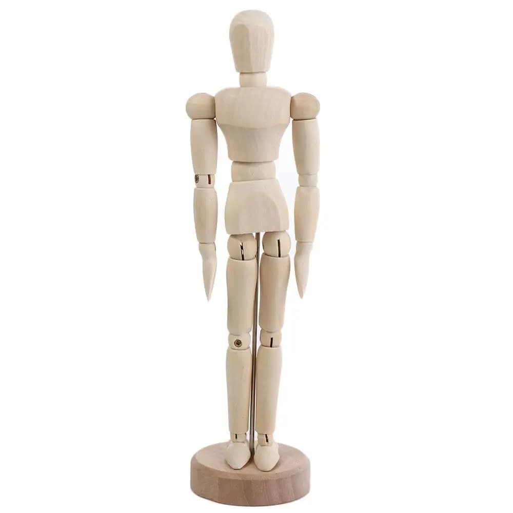 Wooden Articulated Mannequin Figure