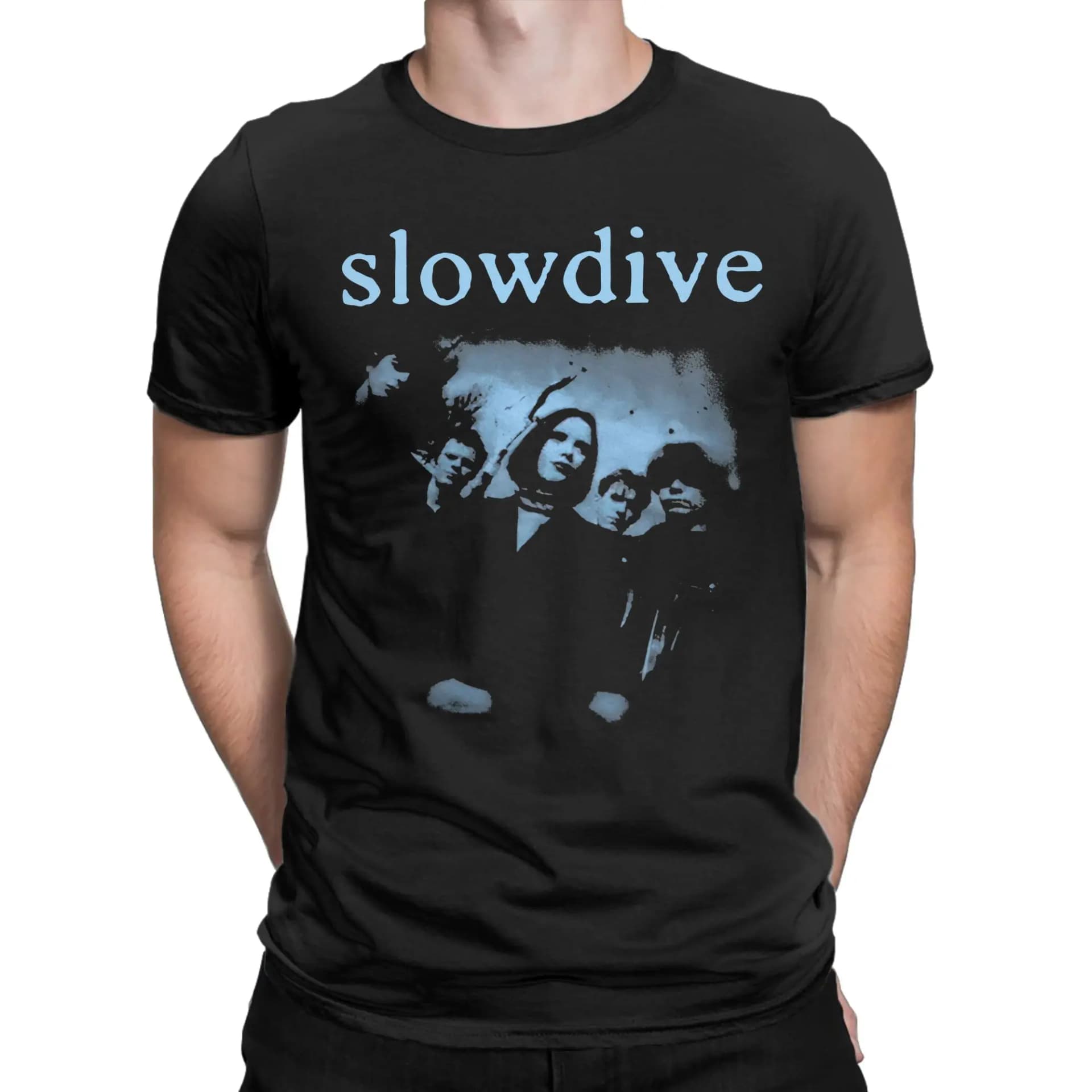 Slowdive Crewneck Cotton T-Shirt