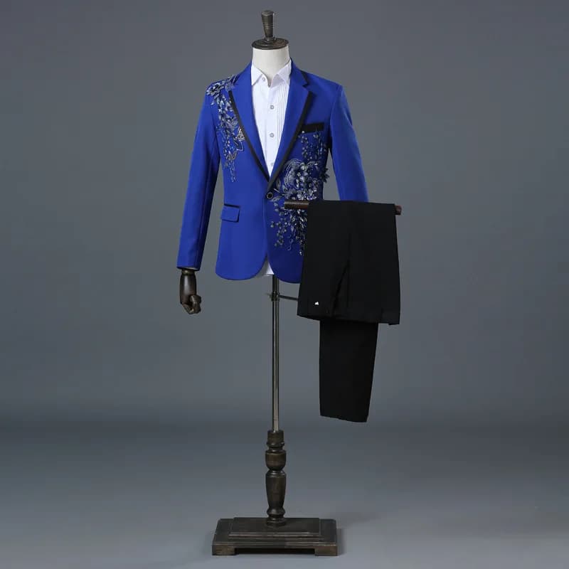Men's Slim Fit Formal Tuxedo Suit