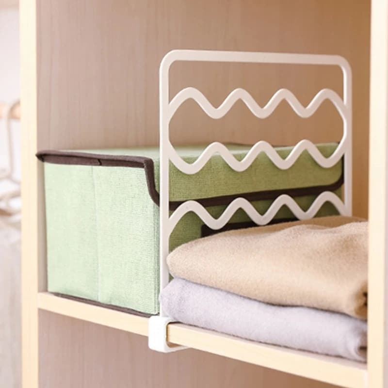 Closet Shelf Dividers No Drilling