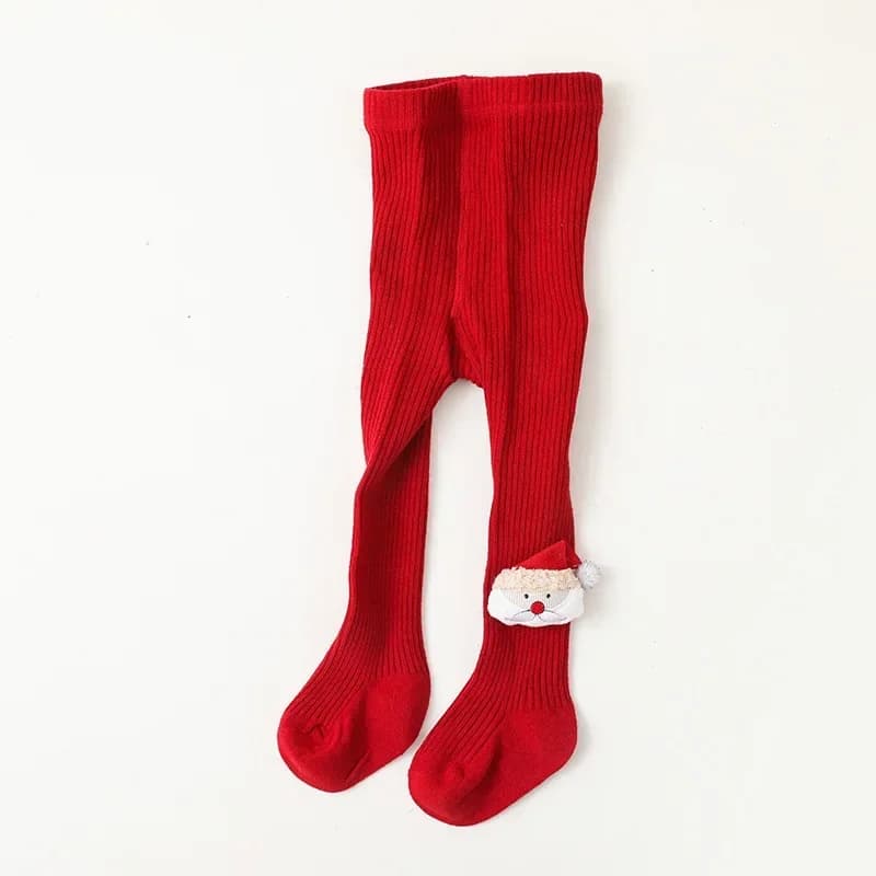 Girls Red Tights Toddler Long Socks