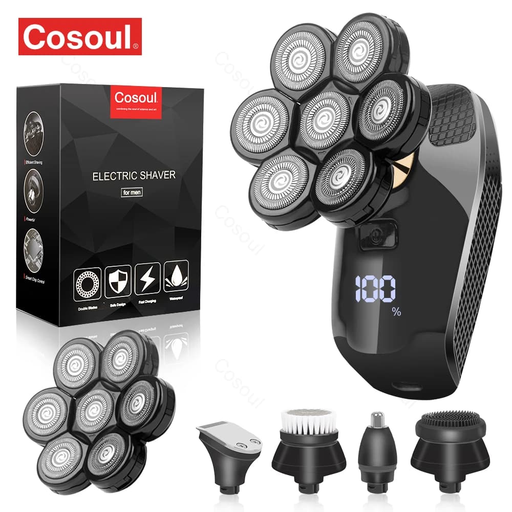 5-in-1 Electric Head and Beard Shaver