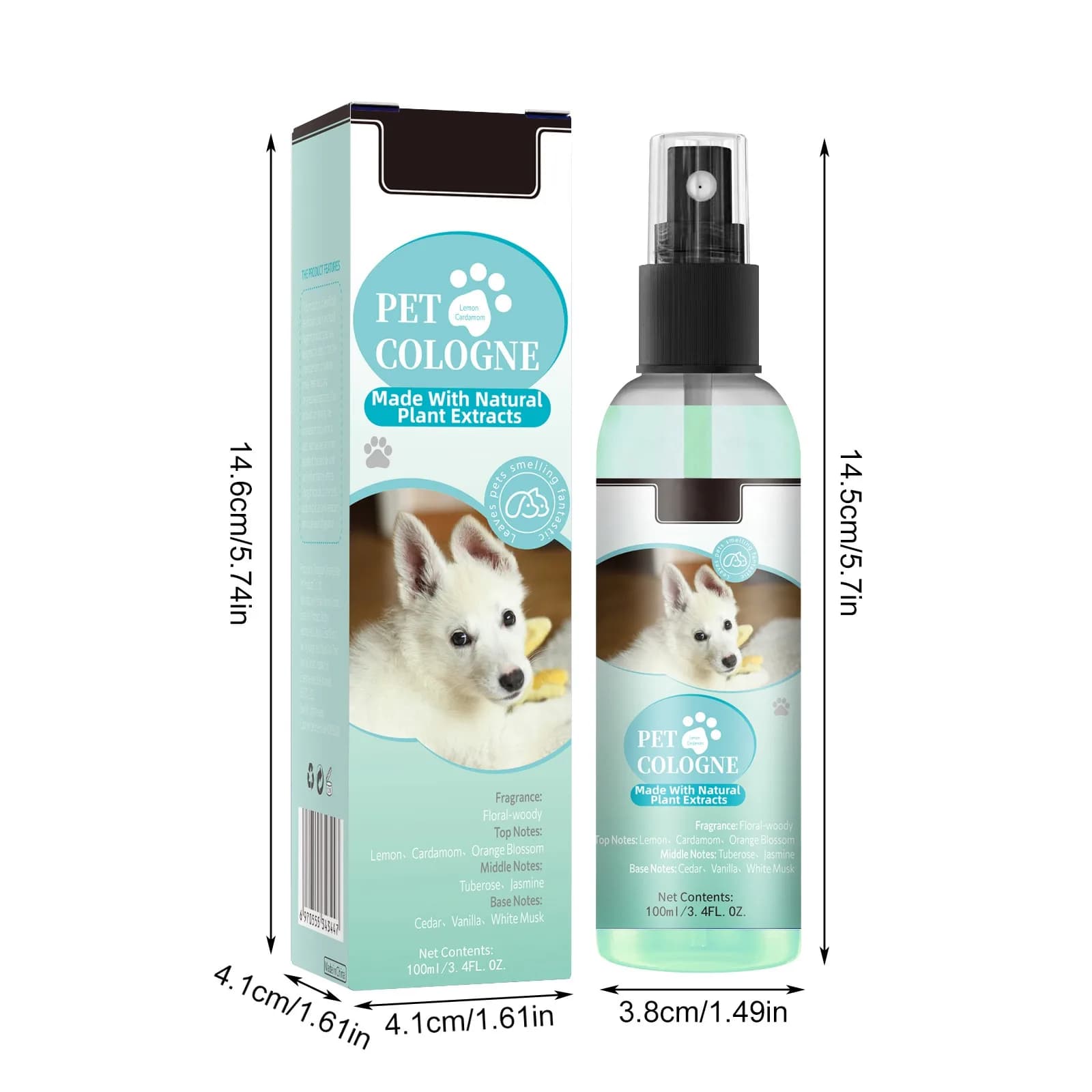 Dry Dog Odor Eliminator Spray