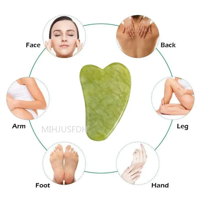Jade Roller Massager Double-End Gua Sha