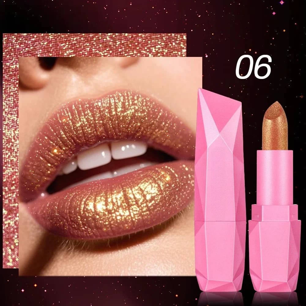 Metallic Glitter Hydrating Lipstick
