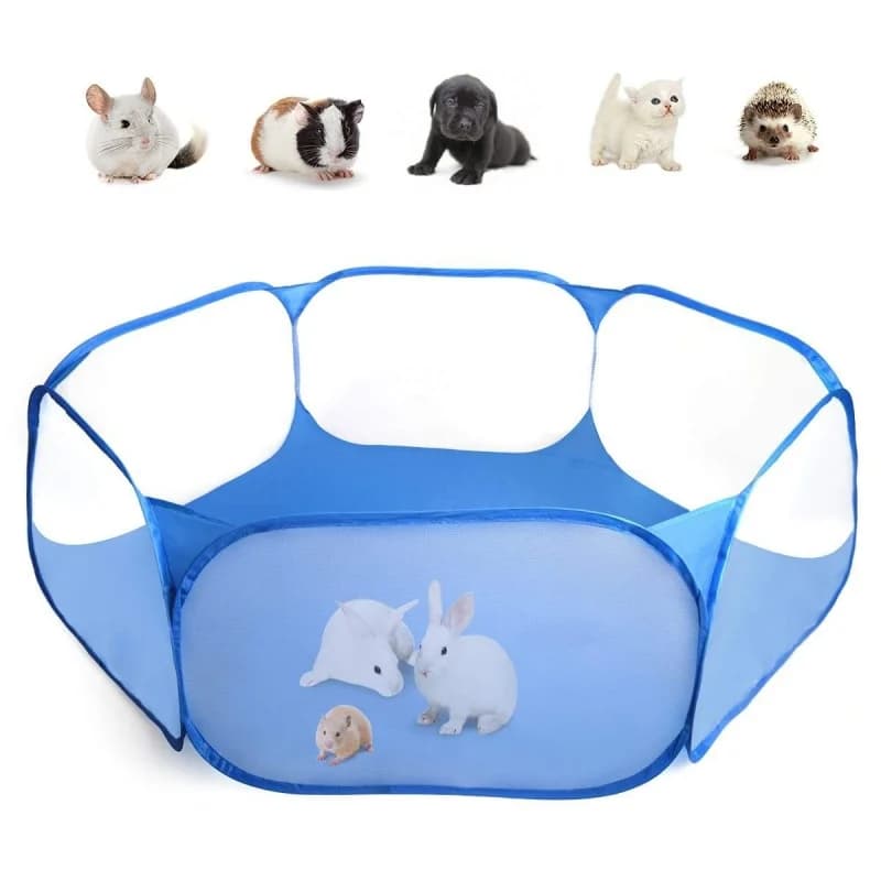 Collapsible Pet Playpen Portable Yard Fence